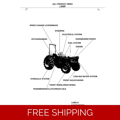 KUBOTA-TRACTOR-L305F-PM-01560 KUBOTA-TRACTOR-L305F-PM-01560